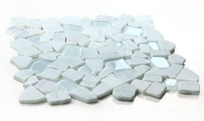 Pebble Carrara 12 x 12 - Hey Tiles