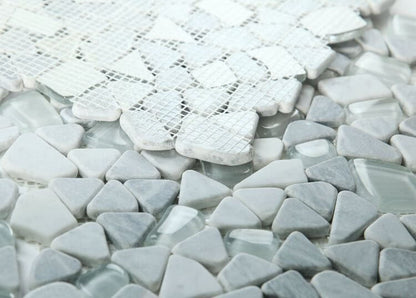 Pebble Grey 12 x 12 - Hey Tiles