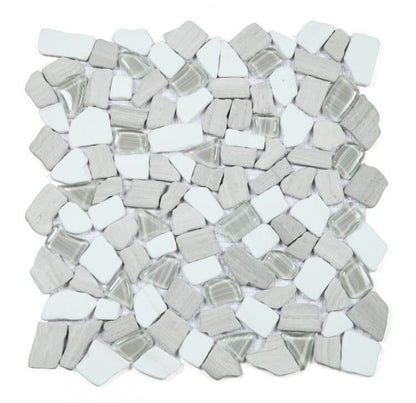 Pebble Loft 12 x 12 - Hey Tiles