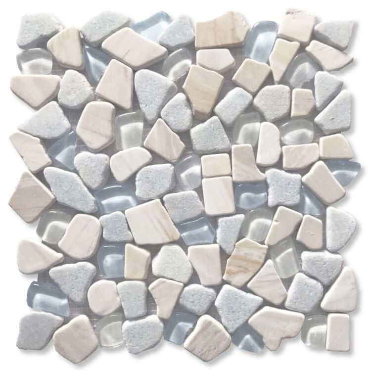 Pebble Marina 12 x 12 - Hey Tiles