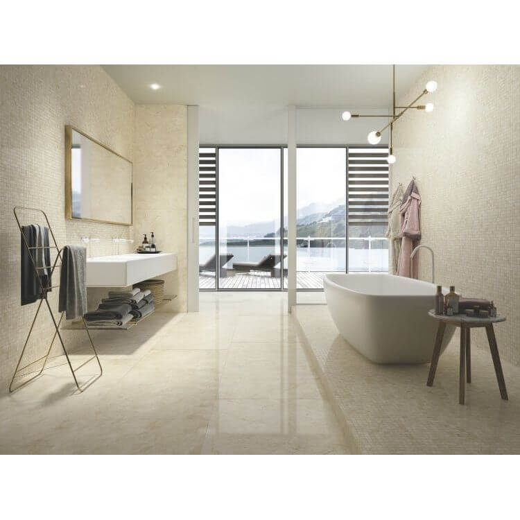 Prestigio Marfil Lucido 12 x 24, REFIN - Hey Tiles