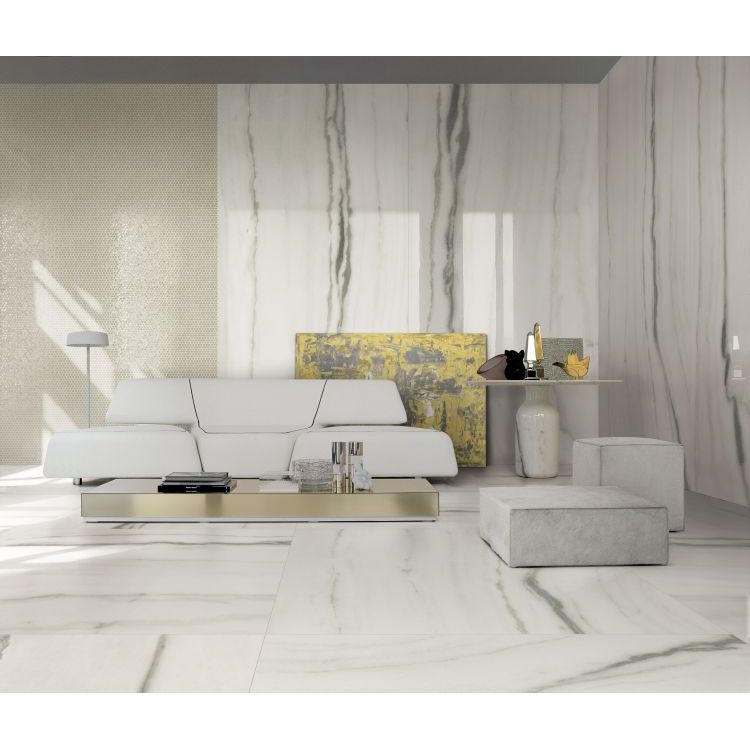 Prexious White Fantasy Matte 24 x 48 - Hey Tiles