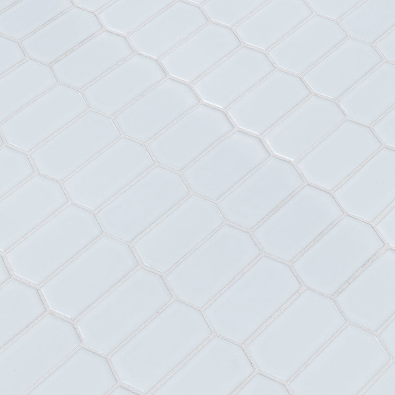 MSI Retro Bianco Picket mosaic angle