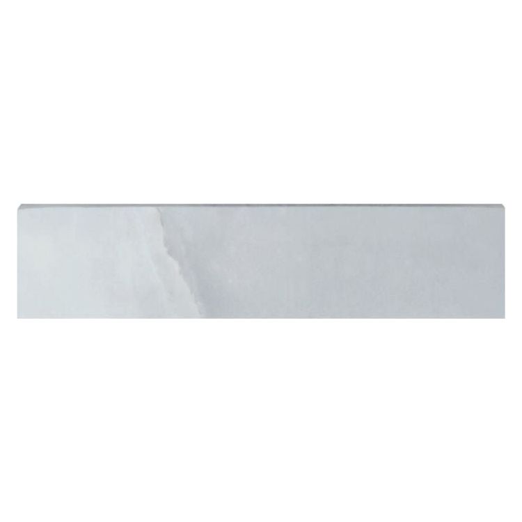 Reves Bleu Matte Bullnose 3 x 12, FLORIM - Hey Tiles