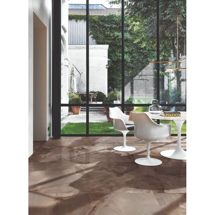 Reves Choco Glossy 24 x 48, FLORIM - Hey Tiles