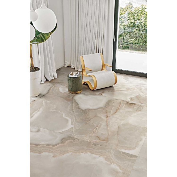 Reves Noisette Glossy 12 x 24, FLORIM - Hey Tiles