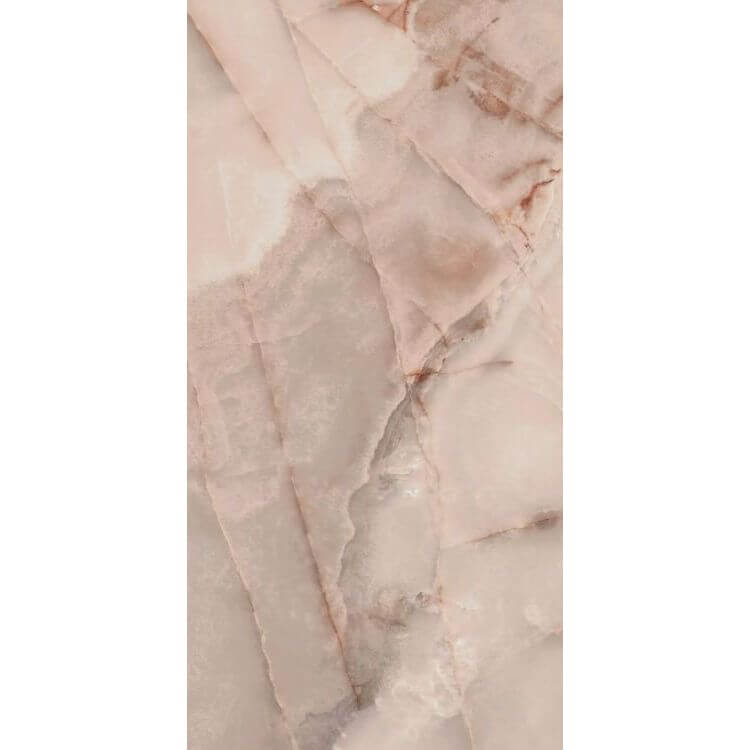 Reves Rose Glossy 24 x 48 by Florim - Hey Tiles