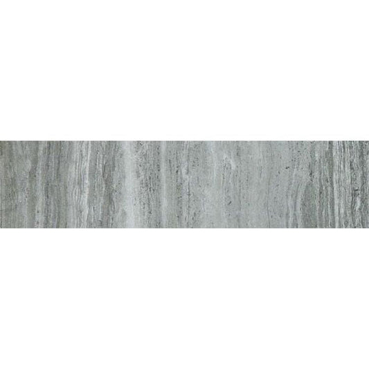 River Grey Matte Bullnose 4 x 12 - Hey Tiles