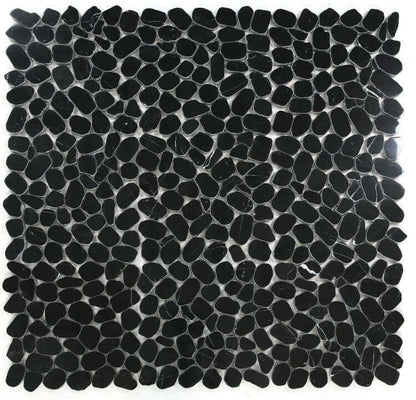 River Stone Marquina 12 x 12 - Hey Tiles