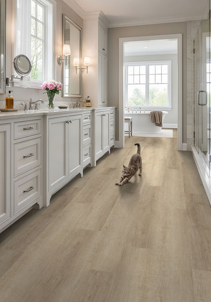 MSI Laurel Saddle Wood 9x48 luxury vinyl flooring – room scene
