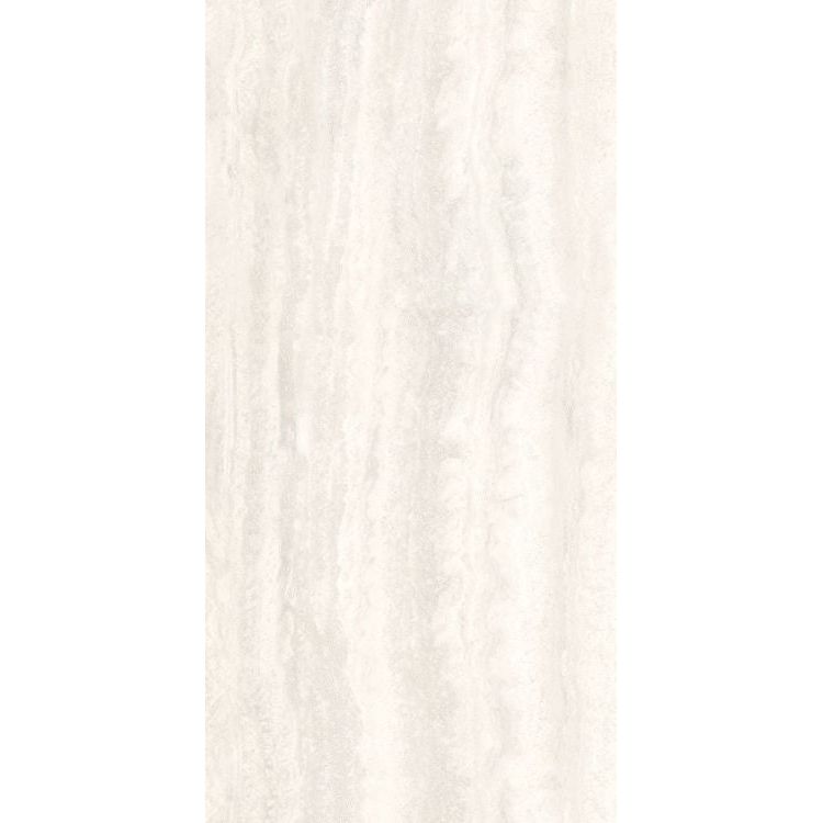 Sant'Agostino Appia Vein Cut White Polished 24 x 48 - Hey Tiles