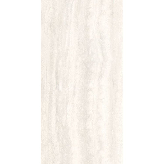 Sant'Agostino Appia Vein Cut White Polished 24 x 48 - Hey Tiles