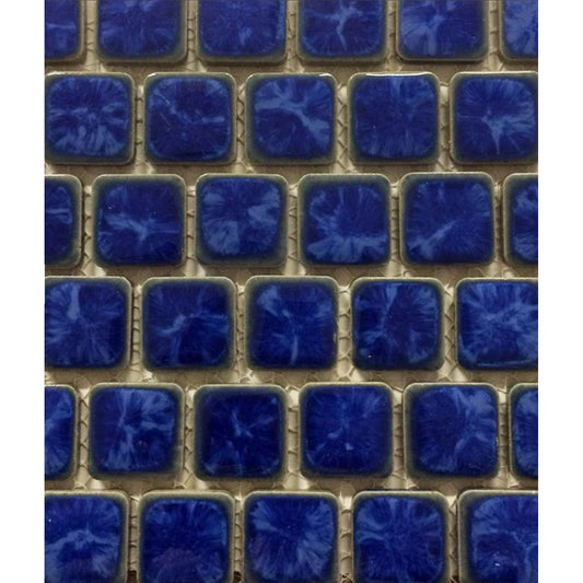 Sapphire 1x1 Fujiwa Pool Tile Peb Series - Hey Tiles