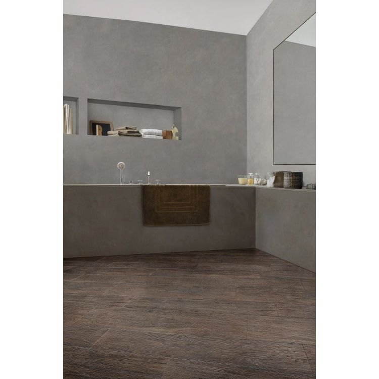 Selection Oak Black Grip R11 6 x 36 - Hey Tiles