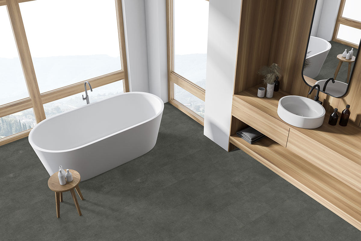 MSI Trecento Stormbound 12x24 luxury vinyl flooring – room scene