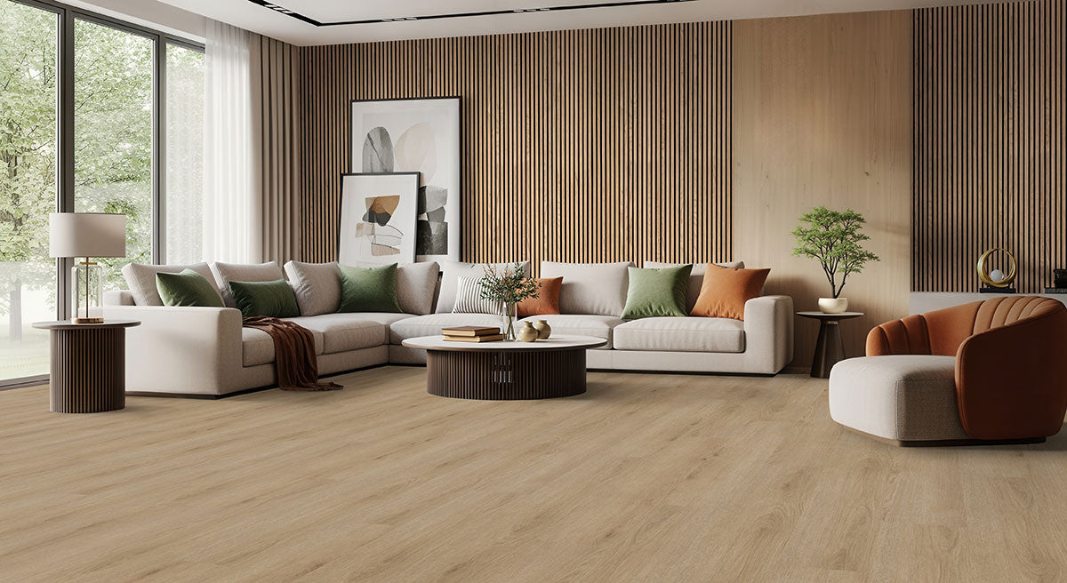 MSI Studio Bozeman 9x48 luxury vinyl flooring – room scene