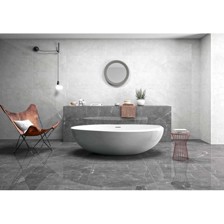 Tekali Gris Polished 24 x 48, NAVARTI - Hey Tiles