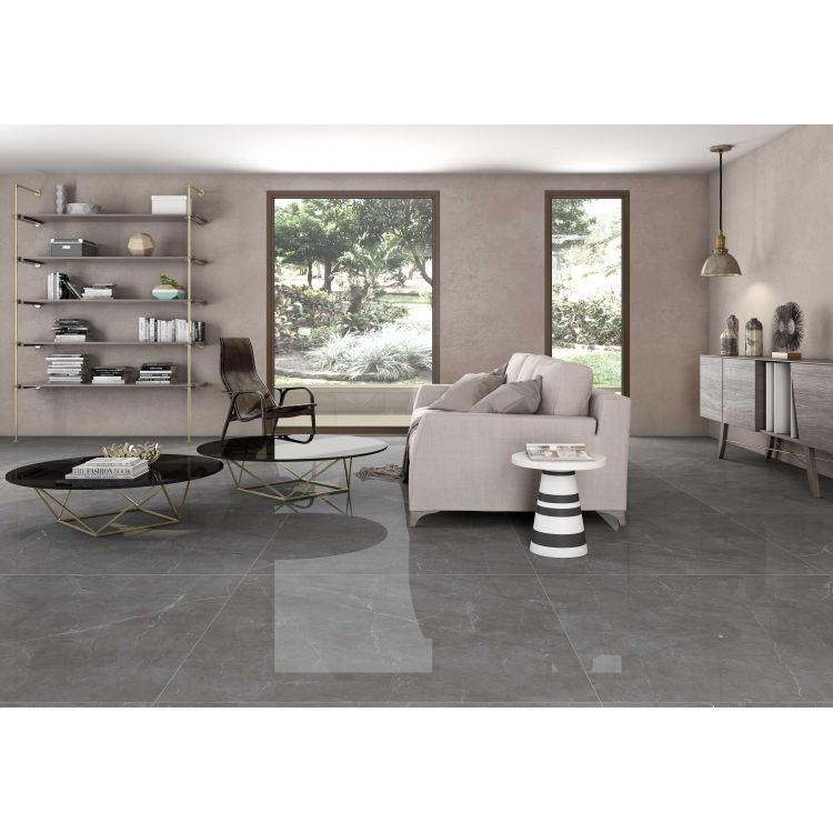 Tekali Gris Polished 24 x 48, NAVARTI - Hey Tiles