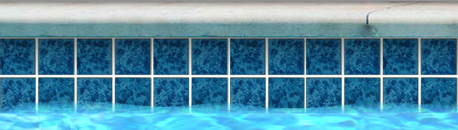 Fujiwa TITAN-334 Opal 3" x 3" Titan 300 glazed porcelain pool tile
