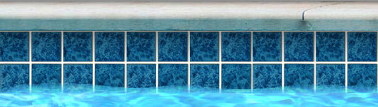 Fujiwa TITAN-334 Opal 3" x 3" Titan 300 glazed porcelain pool tile