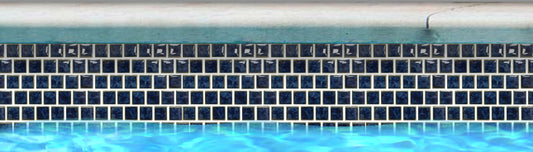 Fujiwa TNT-032 Sapphire 1" x 1" TNT glazed porcelain pool tile