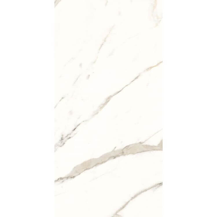 Trilogy Calacatta White Lux 24 x 48 - Hey Tiles