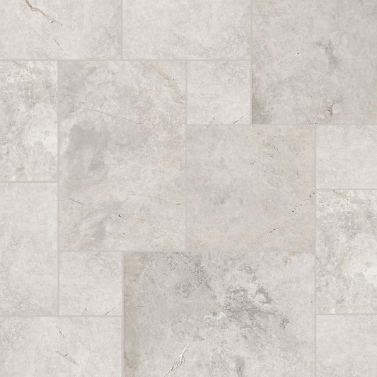 MSI Tundra Gray 16" x 24" x 3 cm Sandblasted Marble Paver - image 1