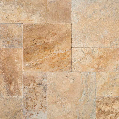 MSI Tuscany Porcini 6" x 12" x 3 cm Tumbled Travertine Paver