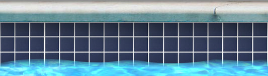 Fujiwa UNG-202C Blue 2" x 2" Unglazed 200 unglazed porcelain pool tile