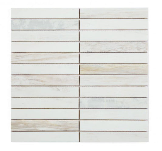 Slot Eura Wood Honed 11.75 x 11.75 Mosaic Tile