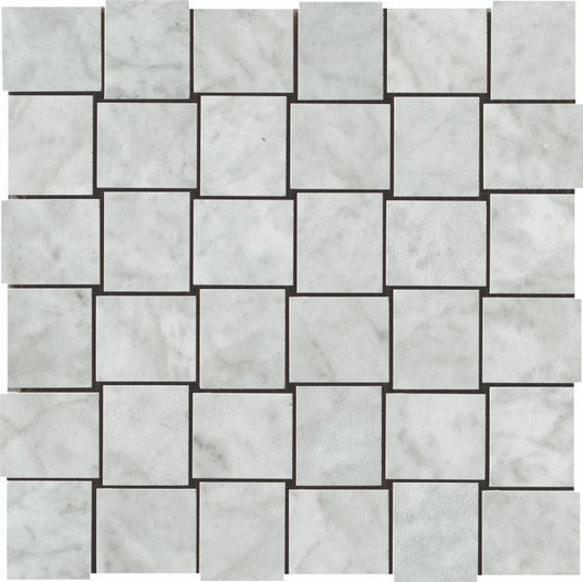 Marmi Carrara Mosaic 12 x 12 Italian Porcelain Mosaic