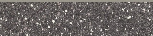 Rock 2013 Flat Dark Ash Bullnose 3 x 12 Porcelain Trim