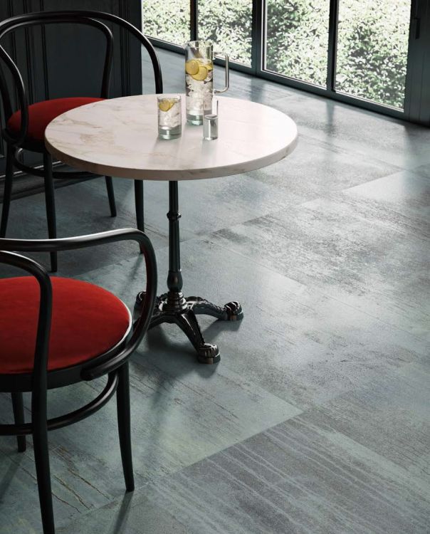 Dripart Verdigris Matte 24 x 48 Italian Porcelain Tile