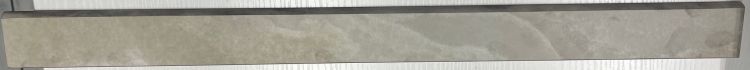 Reves Noisette Matte Bullnose 2 x 24 Italian Porcelain Trim