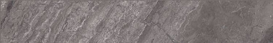 Supreme Charcoal Naturale Bullnose 2 x 12 Italian Porcelain Trim