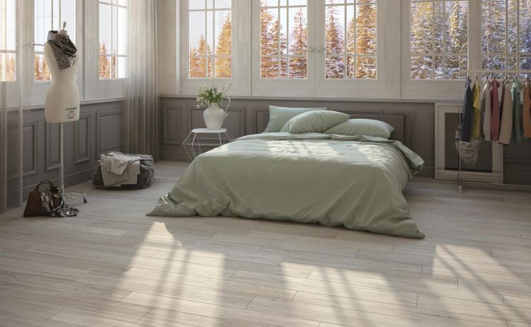 Soft Sugar 8 x 48 Italian Porcelain Tile