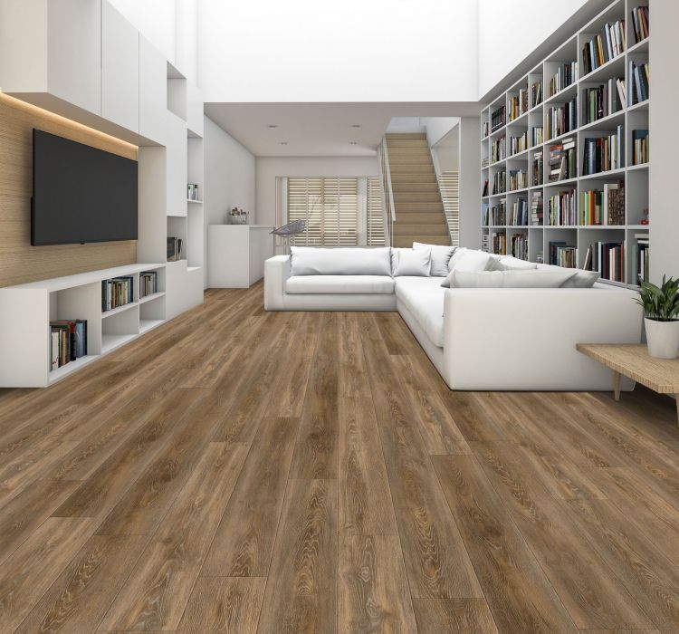 SPC Diamond Rich Oak Brown 9 x 60 SPC Vinyl