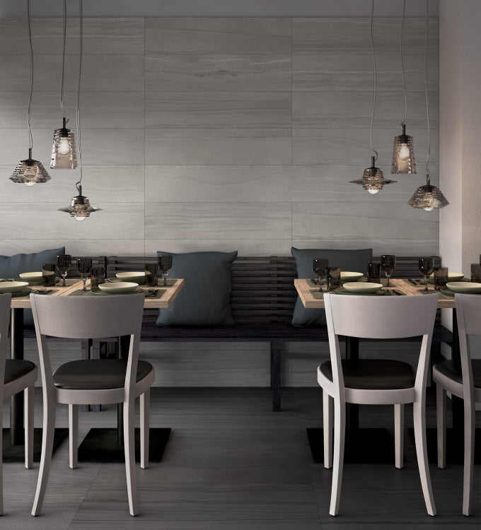 Artwork Piombo 18 x 36 Italian Porcelain Tile