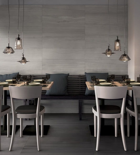 Artwork Piombo 18 x 36 Italian Porcelain Tile