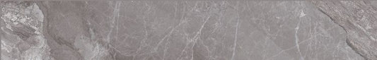 Supreme Grey Levigato Bullnose 2 x 12 Italian Porcelain Trim