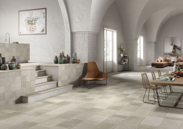 Ostuni Tufo 16 x 16 Italian Porcelain Tile