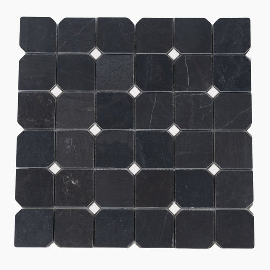 Clipped Square Bluestone 12 x 12 Mosaic Tile