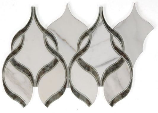 Prestige Mirror Calacatta 7.25 x 11.75 Mosaic Tile