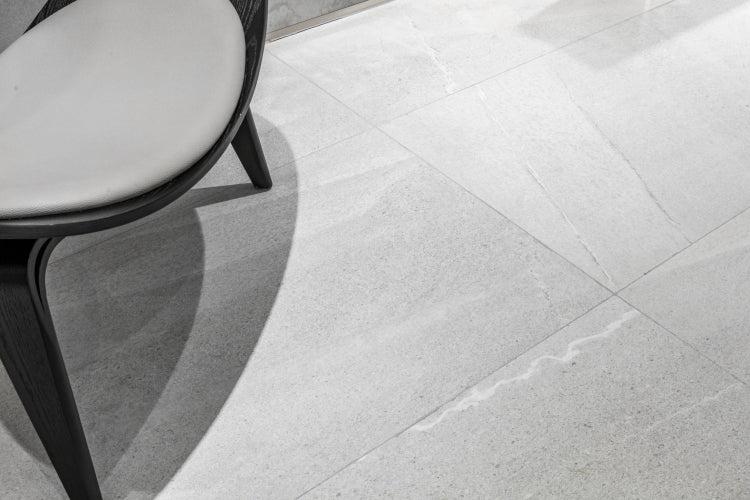 Malaysia Grant Silver 24 x 24 Marble Laminated Porcelain Tile