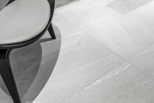 Malaysia Grant Silver 24 x 24 Marble Laminated Porcelain Tile