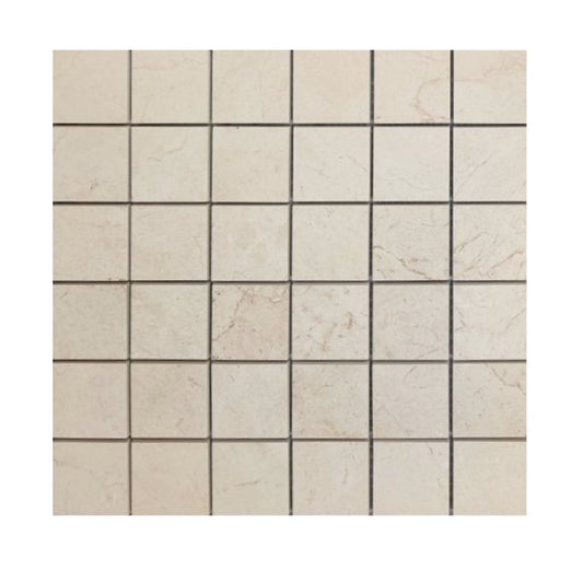 Prestigio Marfil Soft Mosaic 2 x 2 12 x 12 Italian Porcelain Mosaic