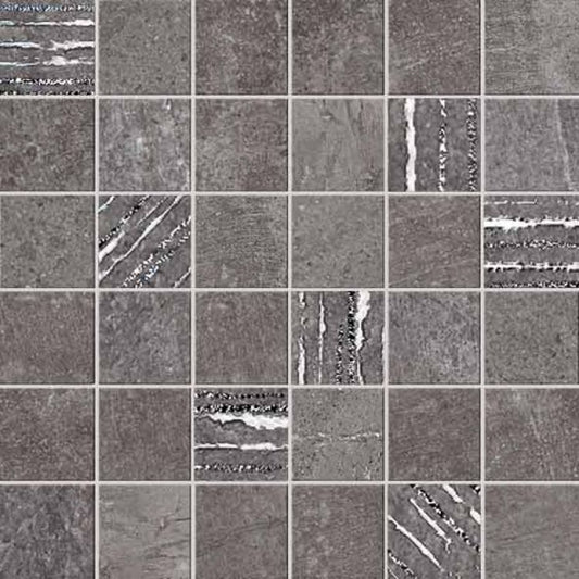 Sunstone Basalt Mosaic 12 x 12 Porcelain Mosaic