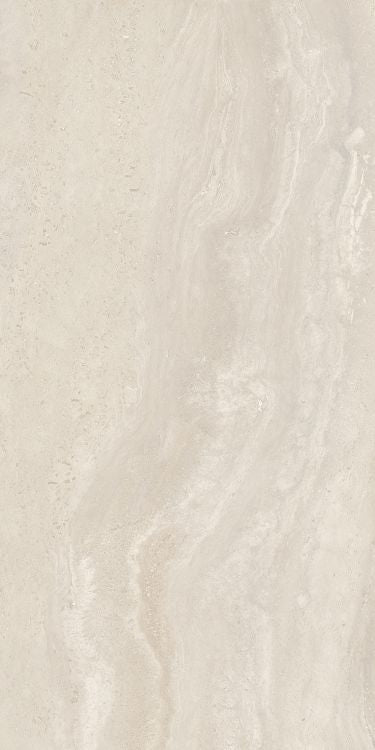 Authentic Luxe Pearl Travertine 24 x 48 Italian Porcelain Tile