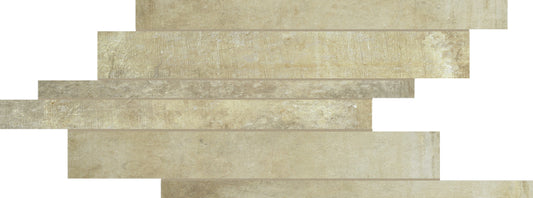 Matieres Mou Modulo Listello 8.50 x 16 Italian Porcelain Mosaic