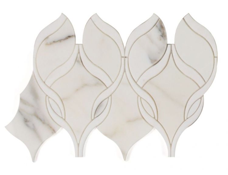 Prestige Calacatta Gold 7.25 x 11.75 Mosaic Tile